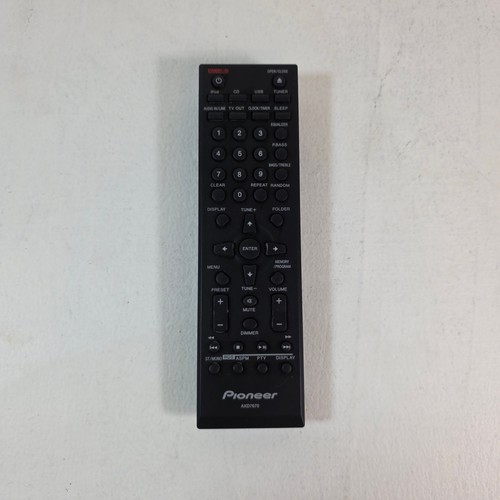 Pioneer axd7670 remote control - pioneer,