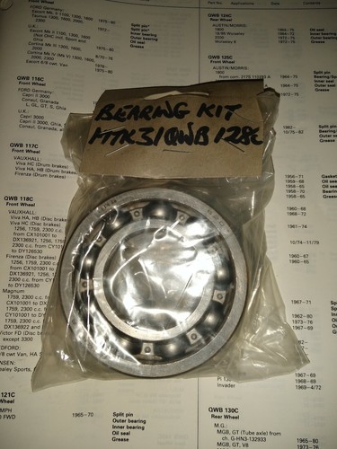 New rear wheel bearing - bearing,