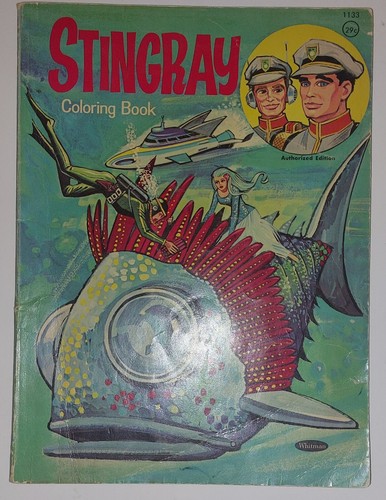 Stingray coloring book - stingray,