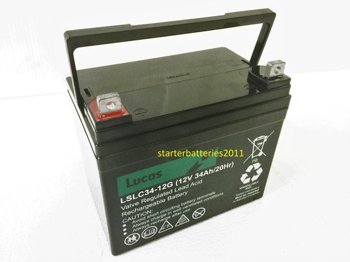 Lucas 12v 34ah - 12v, (33ah