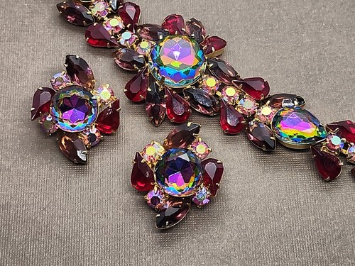 Vintage juliana amethyst red - vintage,
