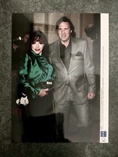 JOAN COLLINS PERCY GIBSON Candid 2007 LONDON Vanity Fair Photo ROYAL ACADEMY