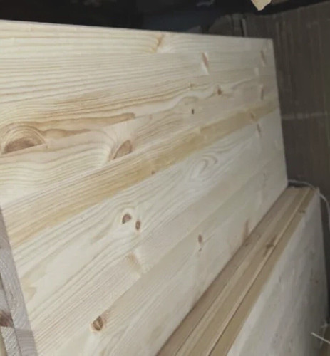 Solid pine wood - plank, panel