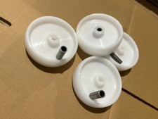 Set of 4 x 100mm (4") WHITE