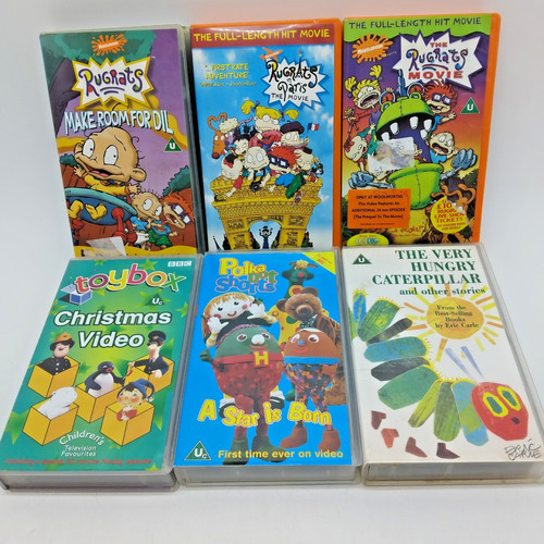 Job lot vhs cassettes - vhs,