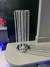 Crystal tall vase table - tall,