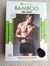 Bamboo Men's Sockshop Fitted