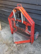 FAIRPORT 10 TON REDBAND HYDRAULIC BLOCK / PAVING SPLITTER CUTTER NO VAT
