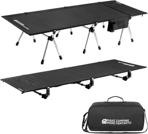 Lightweight single camp bed - lightweight,