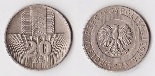 Poland złotych zlotych - poland, 20