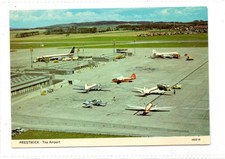 THE AIRPORT, PRESTWICK: Ayrshire postcard (C93287)