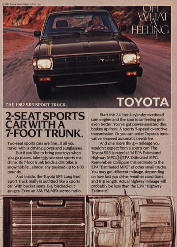 1982 toyota sr5 sport truck - 1982,
