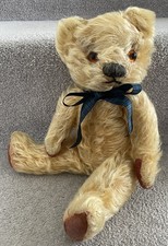 Small Antique Vintage Chad Valley Mohair British Teddy Bear