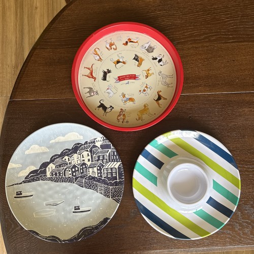 Decorative round serving - decorative,
