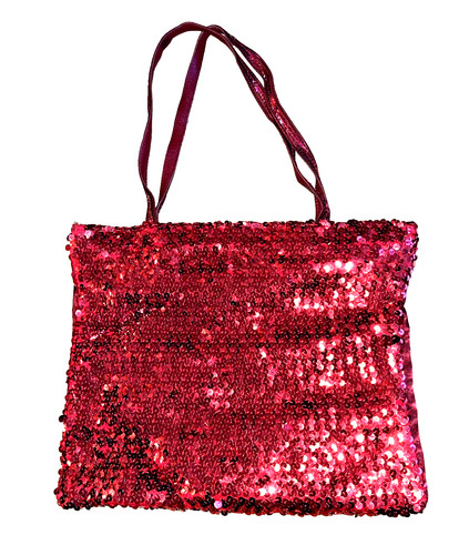 Caterina lucchi red sequin bag - red,