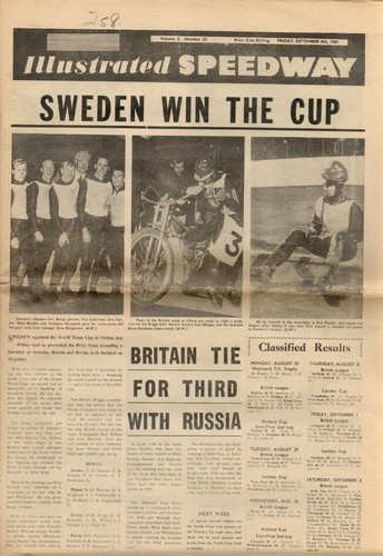 Illustrated speedway - illustrated,