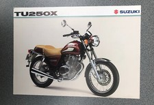 Suzuki TU250X sales brochure