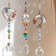3 x Tree Of Life Suncatchers