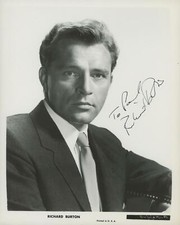 RICHARD BURTON Signed