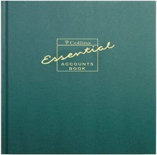 Collins EAB1 Essential Accounts Book, Green