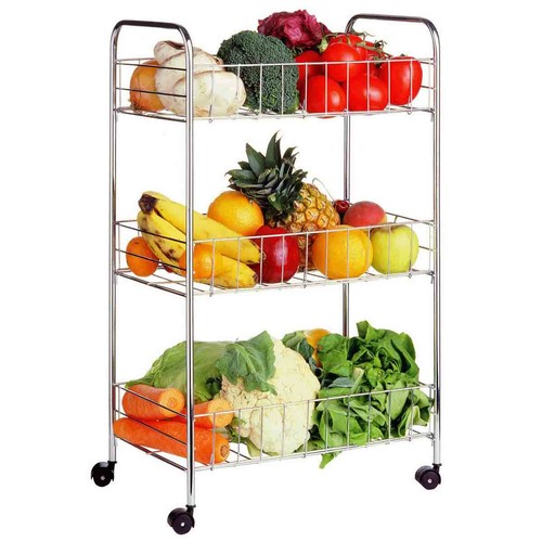Storage vegetable cart with - storage,
