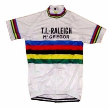 Mens Retro team raleigh Cycling Jersey Bicycle Jersey Cycling Shirt Cycling Tops