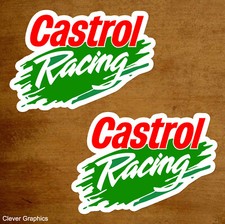 2x Castrol Oil Splash Car /