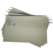10 x Green Foolscap Hanging