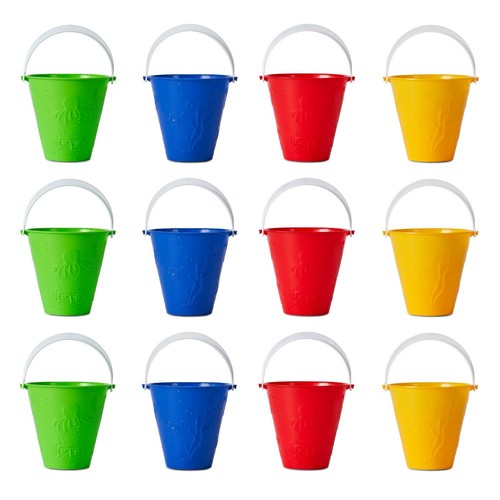 12x beach bucket sand - bucket,
