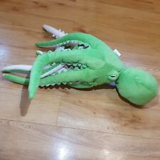 Fiesta Octopus Plush Puppet Green Spft Toy 17 Inches Squid Nautical Sea Creature