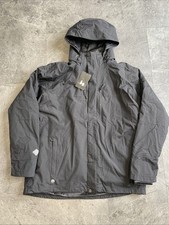 Stormtech Men’s Waterproof 3 In 1 Parka Jacket 2XL Black Sports Fleece Raincoat