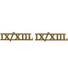 9/12 L Metal Shoulder Titles