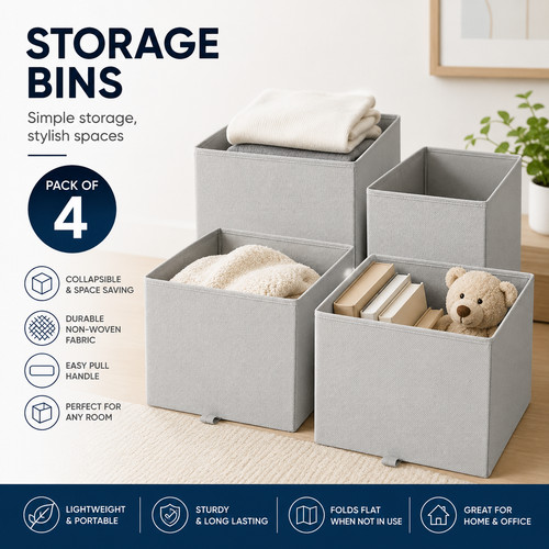 Ikea drona storage boxes - 4x,