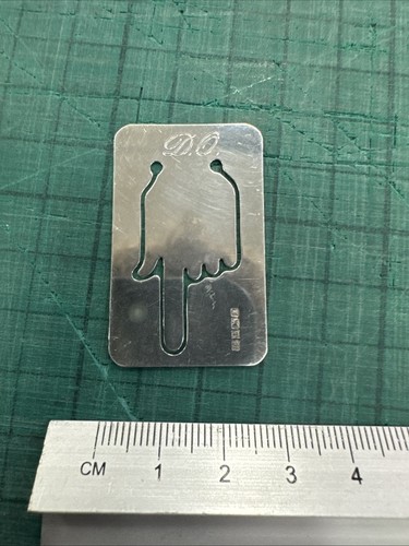 Starting silver bookmark full - silver, bookmark.