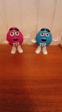 2 M&M's Sweet/Candy Dispensers No Tubes