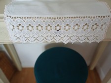 4 Beautiful Vintaged Laced Antimacassars from The Famous Hungerford Arcade