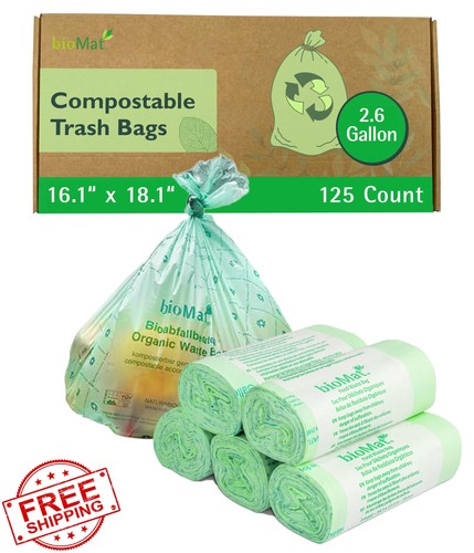 Biomat compostable trash bags - biomat,