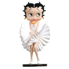 Betty Boop Cool Breeze White 32cm Figurine