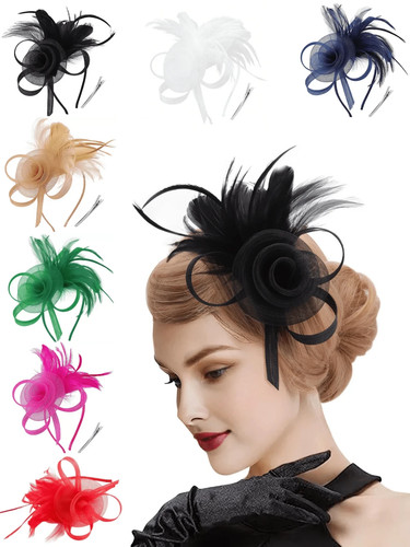 Large fascinator women - fascinator, women's