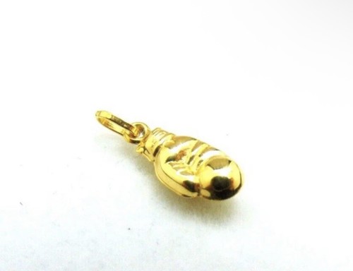 9ct gold boxing glove - glove, pendant