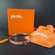 Folli Follie Bracelet Light Pink 65mm Inside Diameter With Box & Pouch  S4954