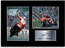 Barry Sheene Motorcycle Racer Signed Autograph Photo Display Poster Gift A4