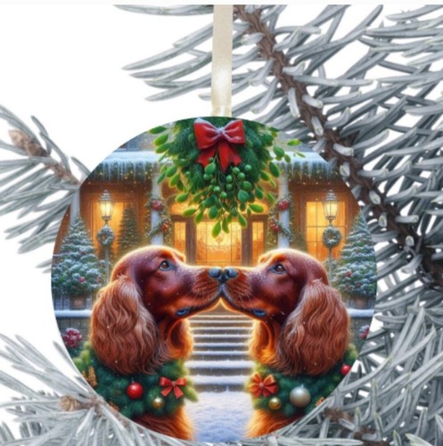 Red setter dog gift present - red,