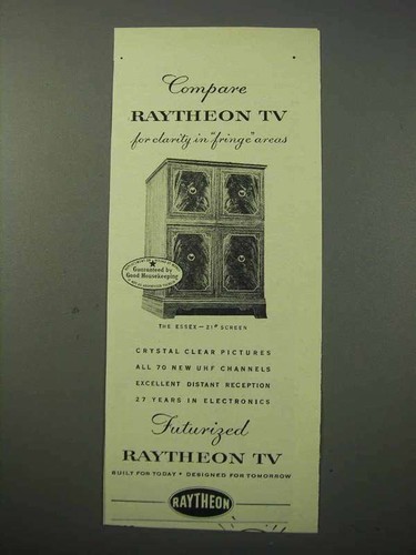 1952 raytheon essex - raytheon, ad
