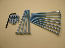 Bed / cot bolts 12 sets of M6