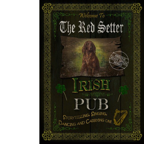 The red setter irish - setter,