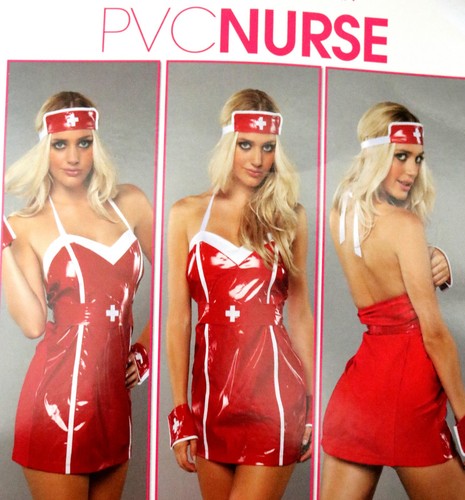 Ann summersred pvc nurse - nurse, fancy