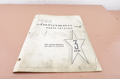 1962 johnson sea horse - 1962,