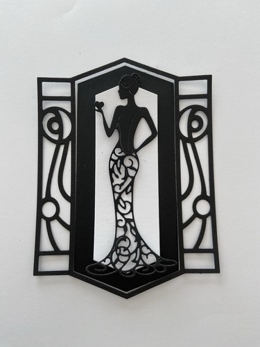 Sets sizzix art deco - deco, framed