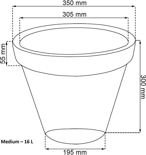 Large garden planter - planter, pots